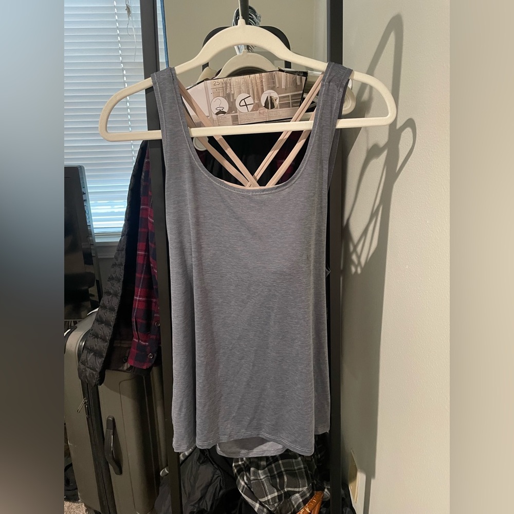 Lululemon top with built in sports bra